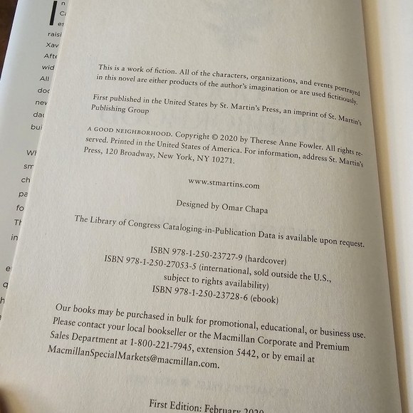 A Good Neighborhood: A Novel, Book by Therese Anne Fowler, Hardcover, Pre-owned - Picture 6 of 9